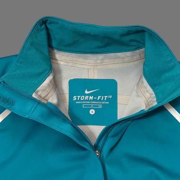 Nike Storm Fit Jacket Full Zip Training Women's Teal Size S GUC 381013-450 - Picture 4 of 10